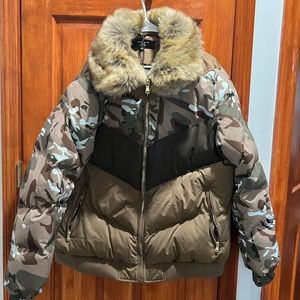 Jordan Craig Men’s Sugarhill Camel Puffer Jacket. Size XXL